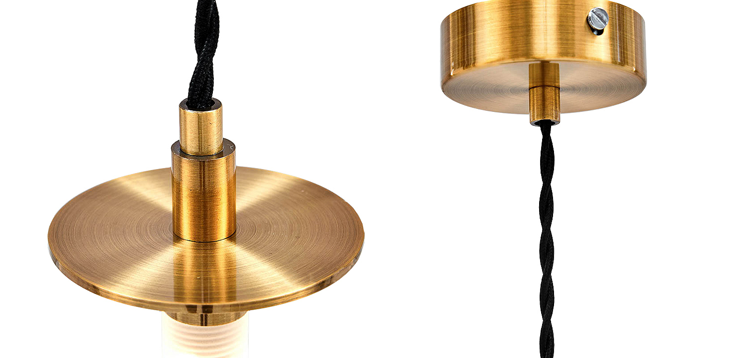 Подвесной светильник Matts pendant gold Подвесной светильник Matts pendant gold - Loft-Concept в Костроме