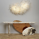 Консоль в виде овальных элементов Jinye console варинант исполнения - 3 | Loft Concept в Костроме