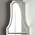 Зеркало в серебристой фигурной раме Silver Reflection варинант исполнения - 3 | Loft Concept в Костроме