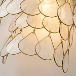 Бра с декором из натуральной морской ракушки Iridescent Light варинант исполнения - 2 | Loft Concept в Костроме