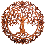 Панно из дерева Breath Panel With Trees варинант исполнения - 1 | Loft Concept в Костроме