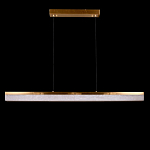 Подвесной светильник линейный из натурального камня Perfection of Geometry варинант исполнения - 2 | Loft Concept в Костроме