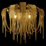 Бра с металиическими цепочками и дугообразными элементами Atlantis Chain варинант исполнения - 8 | Loft Concept в Костроме