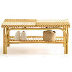 Скамья из ротанга Saveria Rattan Bench варинант исполнения - 9 | Loft Concept в Костроме