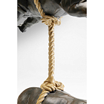 Декоративная статуя из стали Duo Rhinos варинант исполнения - 3 | Loft Concept в Костроме