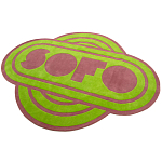 Дизайнерский ковер зеленый Poltronova Sofo Verosa Rug варинант исполнения - 2 | Loft Concept в Костроме