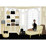 Megan Hess The Bag варинант исполнения - 2 | Loft Concept в Костроме