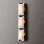 Бра из 3-х прямоугольных мраморных панелей Calling to Shine варинант исполнения - 1 | Loft Concept в Костроме