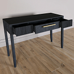 Элегантная Консоль Primo с выдвижным ящиком Черный дуб варинант исполнения - 6 | Loft Concept в Костроме