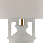 Настольная лампа с основанием в форме урны Piercing Stone варинант исполнения - 1 | Loft Concept в Костроме