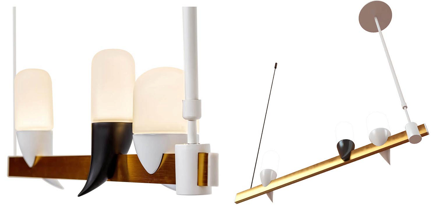 Люстра Ebenezer Chandelier Linear white 60 Люстра Ebenezer Chandelier Linear white 60 - Loft-Concept в Костроме