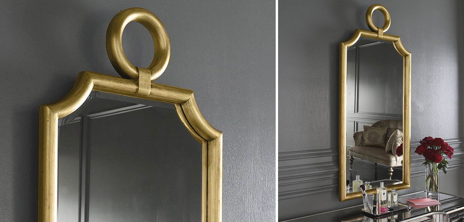 Зеркало Oddmar Mirror Gold Зеркало Oddmar Mirror Gold - Loft-Concept в Костроме