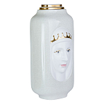 Ваза с золотисто-белыми фрагментами Faces of Imagination варинант исполнения - 1 | Loft Concept в Костроме