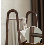 Вешалка деревянная с 2- мя ящиками Moon Walnut Furniture варинант исполнения - 6 | Loft Concept в Костроме