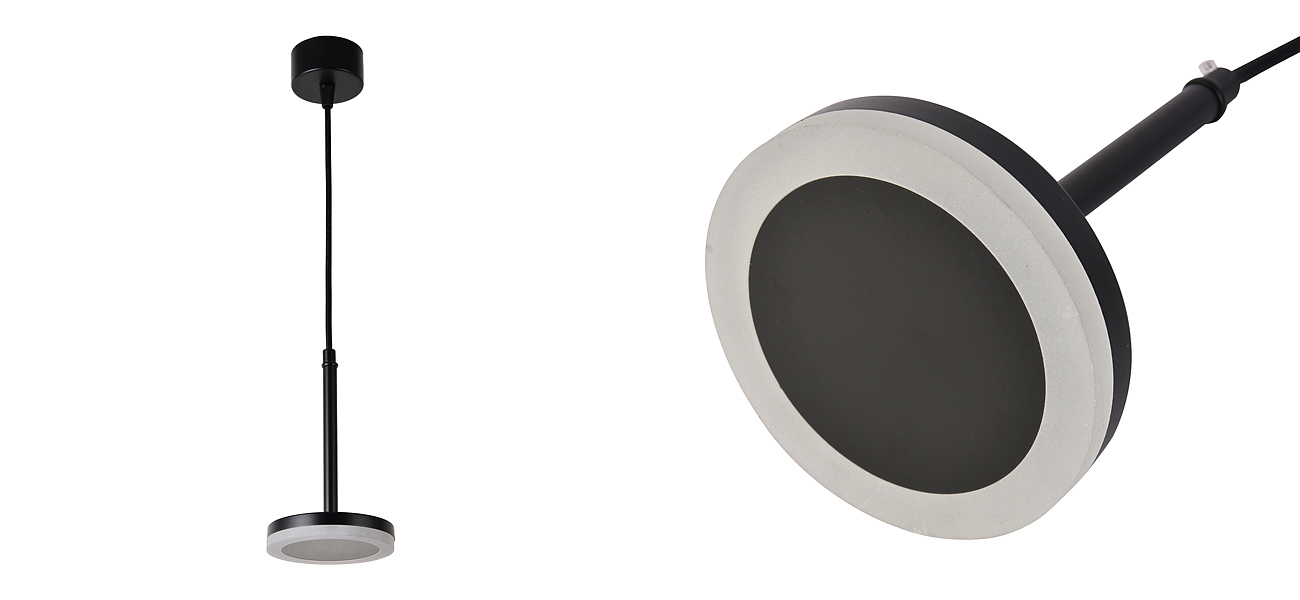 Светодиодный подвесной светильник DIENES Black Светодиодный подвесной светильник DIENES Black - Loft-Concept в Костроме