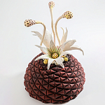 Статуэтка тропический фрукт Pandora Tropical Fruit Brown Red Creamy Flowers варинант исполнения - 1 | Loft Concept в Костроме