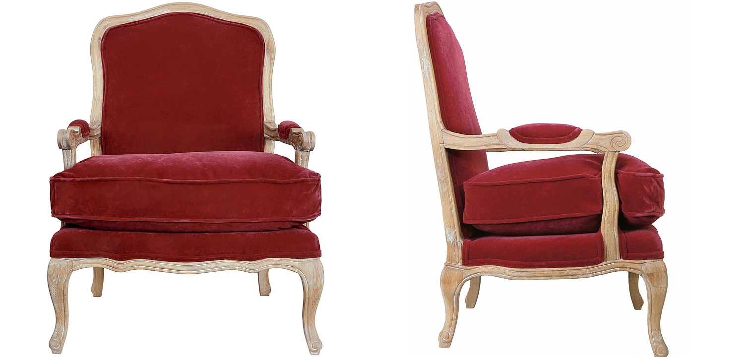 Кресло Joseph Chair burgundy Кресло Joseph Chair burgundy - Loft-Concept в Костроме