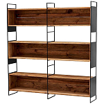 Стеллаж Coste Industrial Oak Rack варинант исполнения - 1 | Loft Concept в Костроме