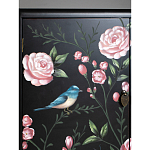 Комод деревянный Tits on flowers варинант исполнения - 8 | Loft Concept в Костроме