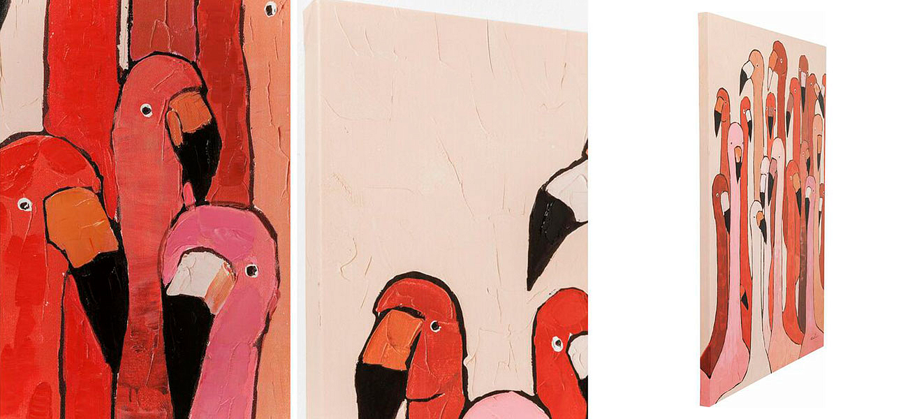 Постер A flock of Flamingos Постер A flock of Flamingos - Loft-Concept в Костроме