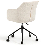 Вращающееся кресло с обивкой букле Boucle Office Chair варинант исполнения - 3 | Loft Concept в Костроме