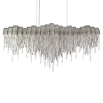 Люстра подвесная с металлическими дугами и длинными цепочками 115 см Atlantis Chain варинант исполнения - 15 | Loft Concept в Костроме