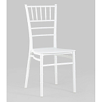Стул Chiavari пластик белый варинант исполнения - 1 | Loft Concept в Костроме