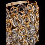 Люстра каскадная с подвесками в форме колец Galaxy of Light варинант исполнения - 5 | Loft Concept в Костроме