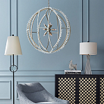 Настольная лампа с черно-белым узором Wavy Stripes варинант исполнения - 3 | Loft Concept в Костроме