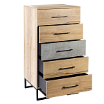 Комод с 3-мя ящиками в стиле лофт Urban Style Space варинант исполнения - 5 | Loft Concept в Костроме