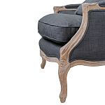 Кресло Ava Classical Armchair graphite flax варинант исполнения - 5 | Loft Concept в Костроме