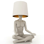 Лампа MANNEQUIN LAMP с абажуром телесный замок варинант исполнения - 1 | Loft Concept в Костроме