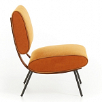Дизайнерское кресло без подлокотников Gio Ponti ROUND D.154.5 Armchair варинант исполнения - 8 | Loft Concept в Костроме