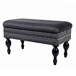 Мягкая банкетка с зоной для хранения Casket Dark Grey варинант исполнения - 2 | Loft Concept в Костроме