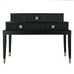 Премиальная Консоль с тремя ящиками Elsa Dreams Black варинант исполнения - 4 | Loft Concept в Костроме