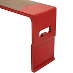 Деревянная консоль Porcher Red Concole варинант исполнения - 2 | Loft Concept в Костроме