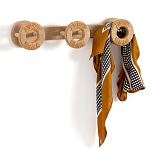 Деревянная настенная вешалка Alma Wood Hanger варинант исполнения - 3 | Loft Concept в Костроме