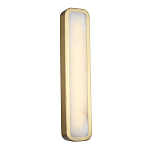 Бра в металлическом корпусе с рассеивателем из бежевого алебастра Cryptocrystalline Stone варинант исполнения - 1 | Loft Concept в Костроме