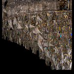 Люстра с каскадом из прозрачного хрусталя Constant Sparks варинант исполнения - 12 | Loft Concept в Костроме