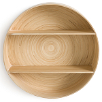 Полка настенная из бамбука Zenara варинант исполнения - 1 | Loft Concept в Костроме