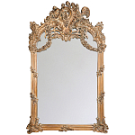 Зеркало настенное в ажурной раме с эффектом старины Classic Ornament Mirror варинант исполнения - 1 | Loft Concept в Костроме