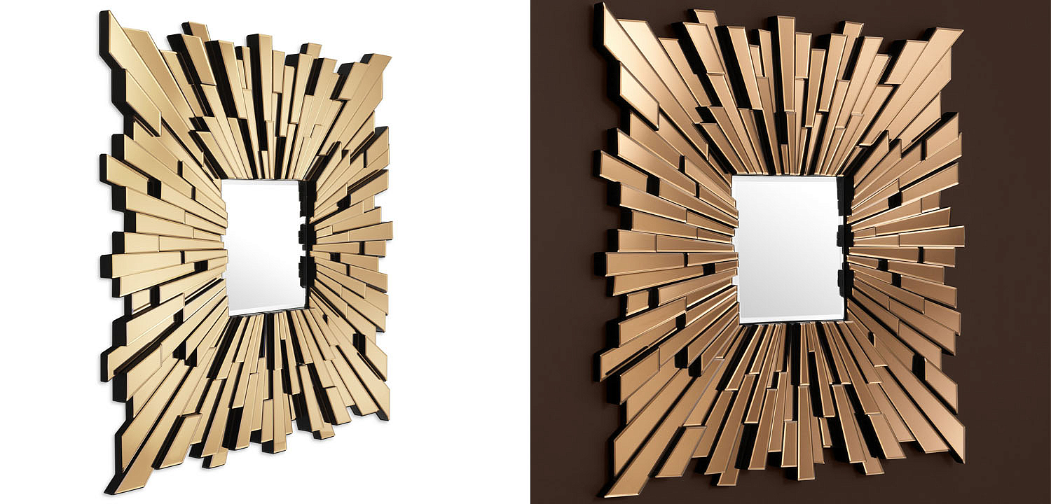 Зеркало Eichholtz MIRROR MOONRIVER Зеркало Eichholtz MIRROR MOONRIVER - Loft-Concept в Костроме