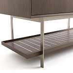 Платяной шкаф из серого дуба Sawada Gray Oak Wardrobe варинант исполнения - 5 | Loft Concept в Костроме