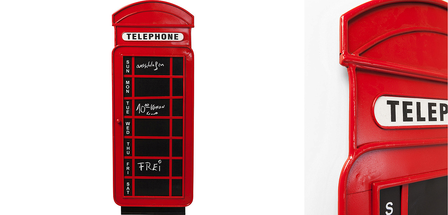 Магнитная доска Red Telephone Box Магнитная доска Red Telephone Box - Loft-Concept в Костроме