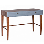 Стол письменный из массива бука с 2-мя ящиками серый Wenge Light варинант исполнения - 1 | Loft Concept в Костроме