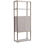 Стеллаж с дверцами и полками для хранения Expanse варинант исполнения - 1 | Loft Concept в Костроме