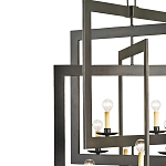 Люстра из пересекающихся квадратных элементов Intersecting Squares варинант исполнения - 1 | Loft Concept в Костроме