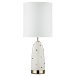 Настольная лампа белого цвета Ladybug варинант исполнения - 1 | Loft Concept в Костроме