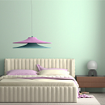 Подвесной вязаный светильник в двухцветном исполнении «Двойной Токио»  варинант исполнения - 1 | Loft Concept в Костроме