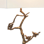 Настольная лампа на ветвистом корпусе с птичками Inspiration from Nature варинант исполнения - 1 | Loft Concept в Костроме